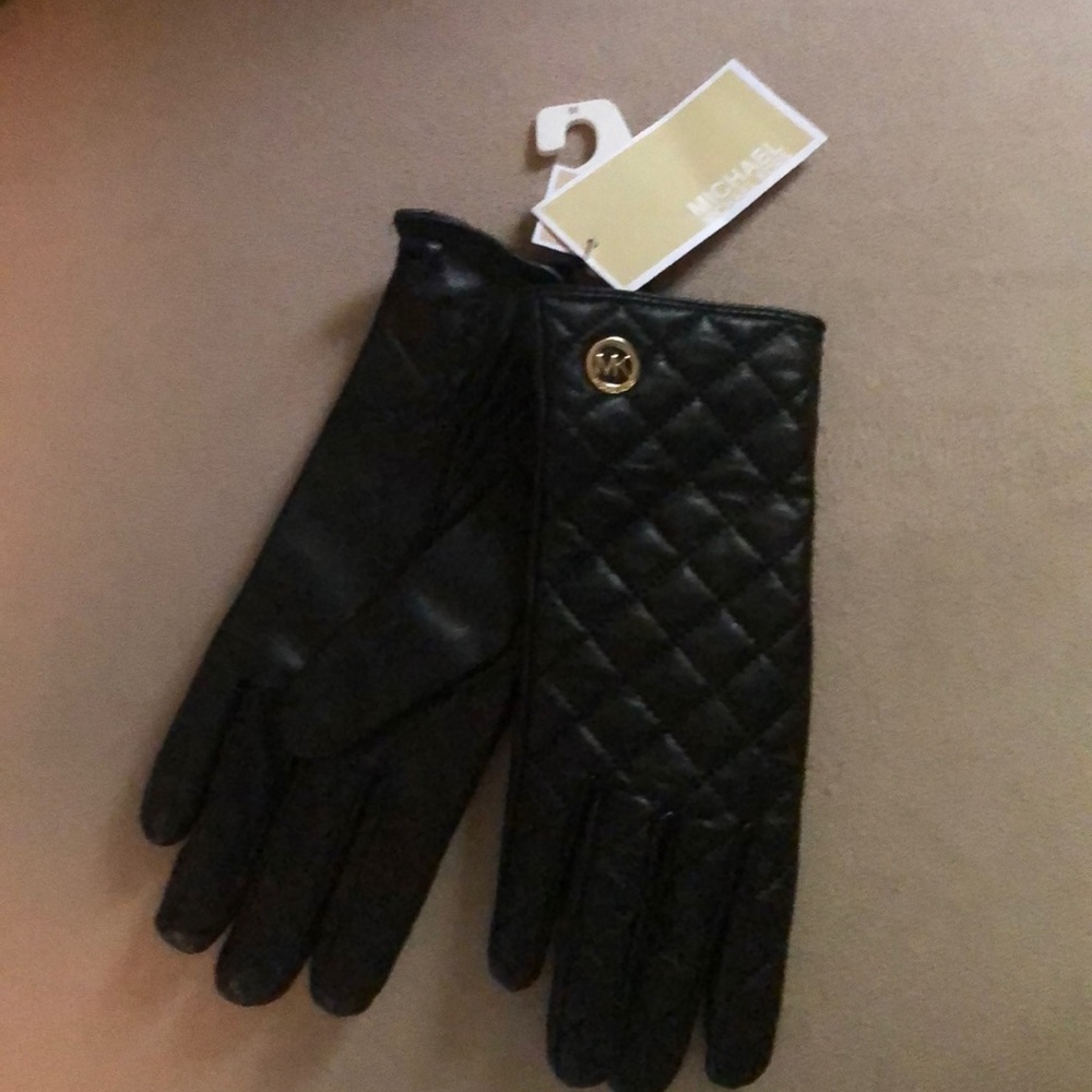 New MICHAEL KORS Women’s Leather Gloves